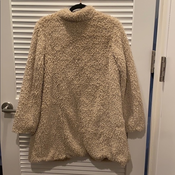 Kenneth Cole New York Mid Length Faux Fur Jacket - Picture 5 of 5